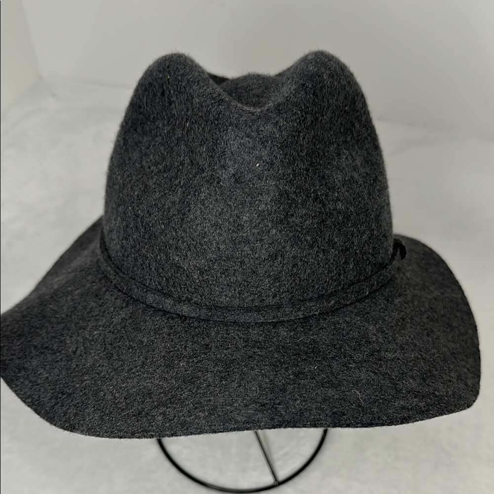 J. Crew Women’s Wool Wide Brim Floppy Hat Gray M-L